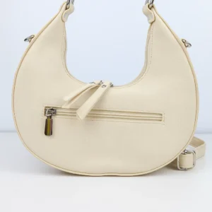 Elegant Cream Shoulder Handbag – Minimalist Style
