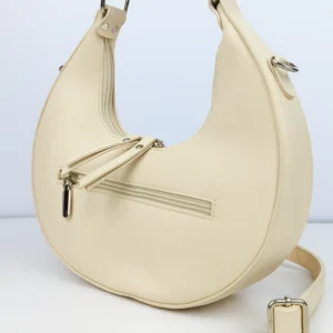 Elegant Cream Shoulder Handbag – Minimalist Style