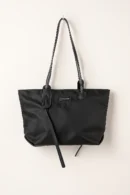 Classic Black Tote Bag for Women – Stylish Everyday Shoulder Handbag